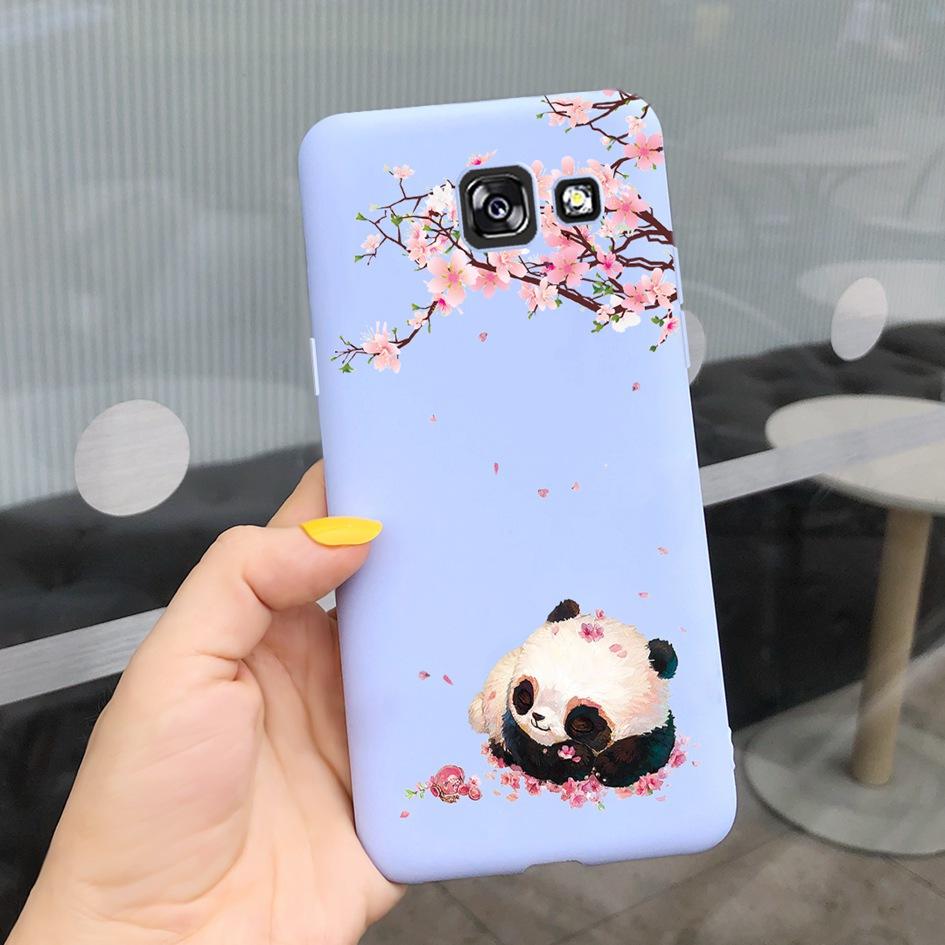 A5 2016 Case For Samsung Galaxy A5 2017 Cover A520 SM-A520F Popular Flower Shockproof Bumper For Samsung A5 2016 A510 Soft Funda