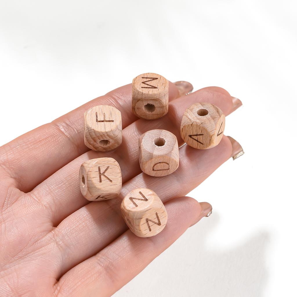 10pcs/Lots 12mm A-Z Alphabet Beads 26 Letter Spacer Loose Bead for DIY Bracelets Earring Necklaces Jewelry Making Supplies