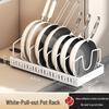 Adjustable Kitchen Pot Lid & Cookware Stand