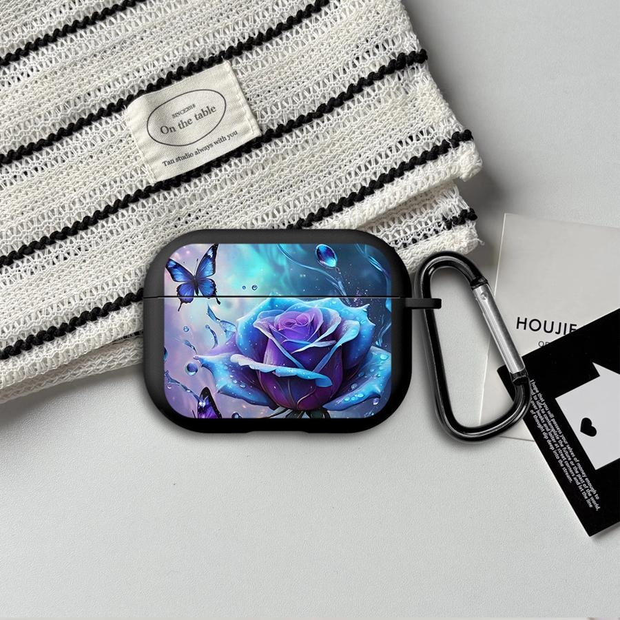 Case For Airpods Pro2 4 Pro3 1 3 Pro 2 Earphone Cases Cover Pink Flowers
