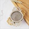 Stainless Steel Tea Strainer Beautiful Lace Trim Strong Mesh Durable Filter for Tea Making Kitchen and Dining Accessories