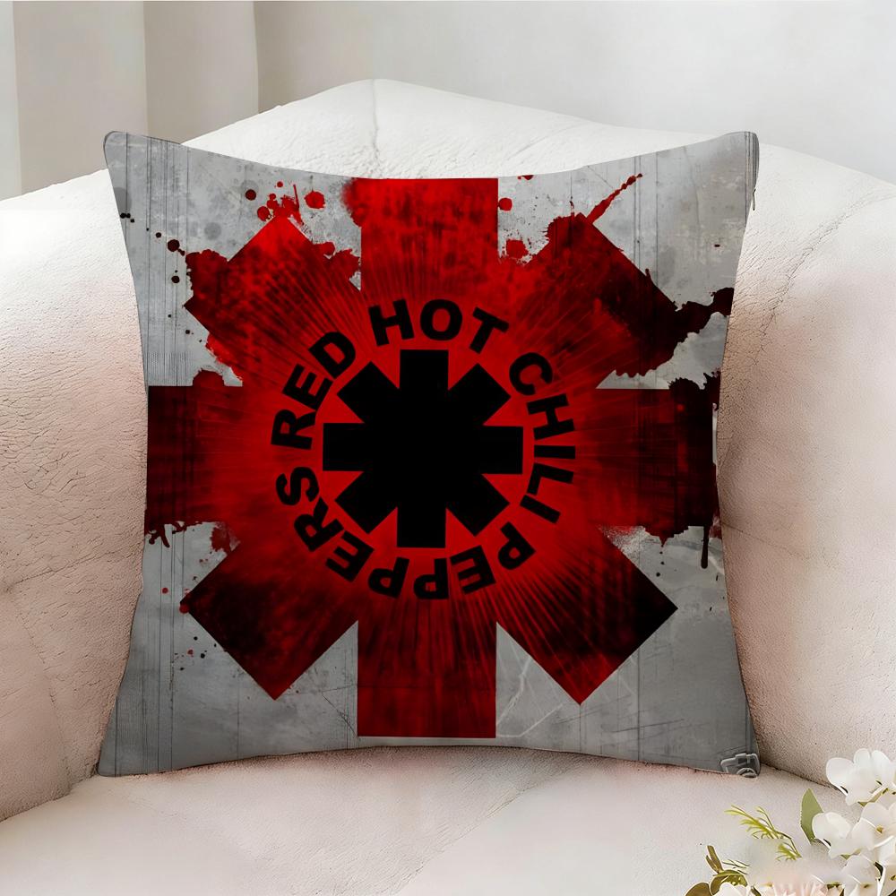 Red Hot Chili P-Peppers SINGER Pillow Case Pillowcase, Double-sided Printed, Sofa Cushion, Bedroom Headboard Pillow