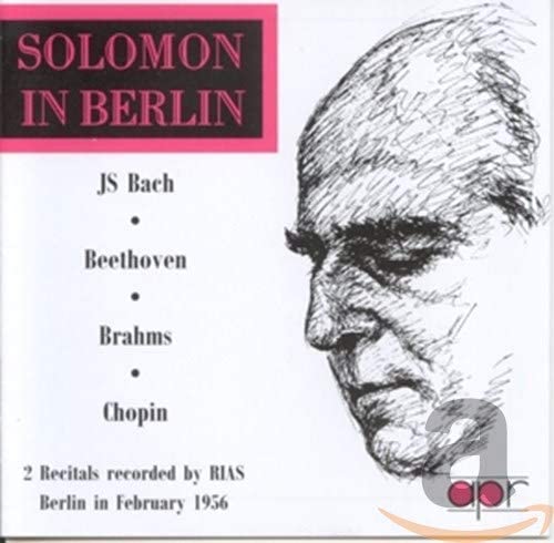 

CD SOLOMON - Solomon in Berlin APR7030 Appian Publicat 1994 UK Classical Used