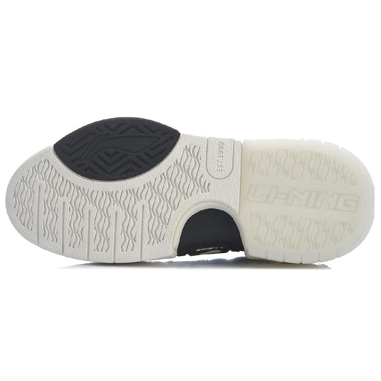 Li Ning Wave, Zen Low Top Skateboard Shoes Women's Gray Black Blue AGCR214-1