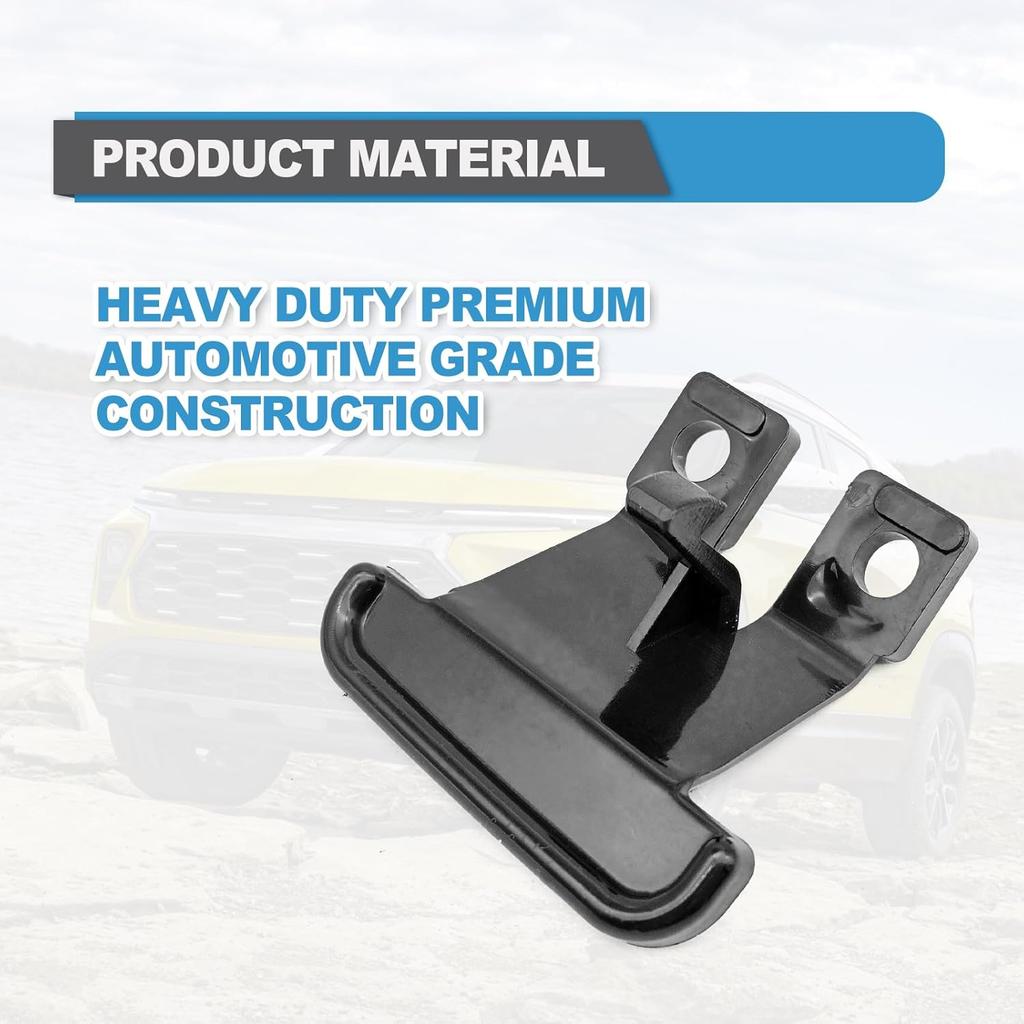 2PCS Center Console Armrest Lid Latch Compatible with GMC Envoy For Chevy Trailblazer Saab Rainer Oldsmobile Bravada, Replacements For GM 88986007