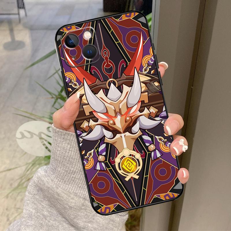 

Genshin Impact Case For iPhone 17 Pro Max 16 15 13 12 11 14 Pro Max Plus 13 12 Mini 16e 17 Air Back Cover iPhone 11