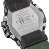 Casio Quartz Watch with Stainless Steel Strap Military Style Men's GWG-B1000-3AER, Green,
