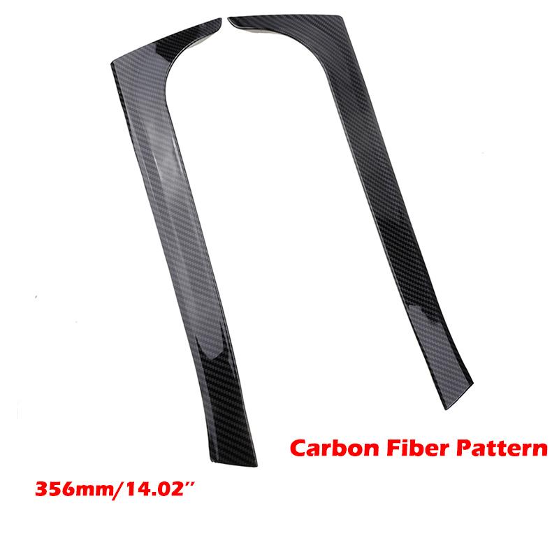 Car Rear Window Side Splitter Trunk Diffuser Canards Spoiler Decorative Plastic For VW Golf 6 MK6 2008-2012 Exterior Decorative Parts