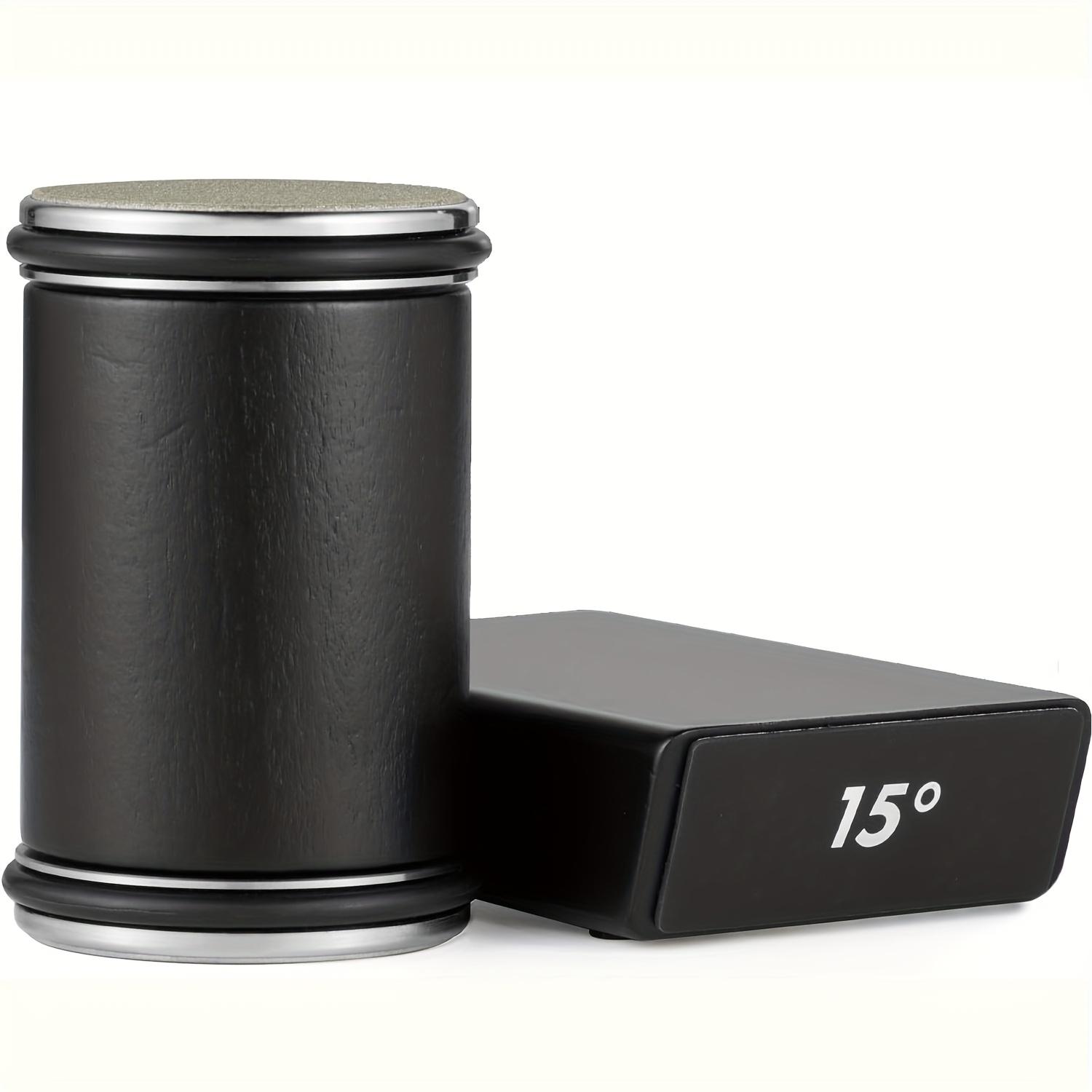 

1pc Rolling Tool Sharpener with 15° 20° Magnetic Angles – Industrial Diamond Kitchen Sharpener Set for Easy, Precise Sharpening