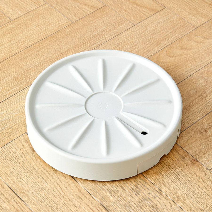 

Round Home Plastic Flower Pot Tray with Wheels, Thickened Movable Plant Saucer with Water Catch Basin, Universal Wheel Base бежевый