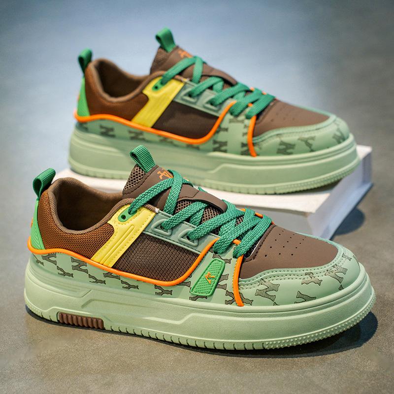 Original Orange Mens Sneakers Hip hop Streetwear Shoes Designer Skateboard Shoes Men Trend Casual Sneakers Sports 2025