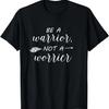 Christliches Frauen-T-Shirt: Sei eine Kämpferin, keine Grüblerin
