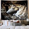 Magical Unicorn Garden Tapestry Room Decoration Wall Hanging for Living Room Bedroom, dormitory, Birthday and Christmas gifts