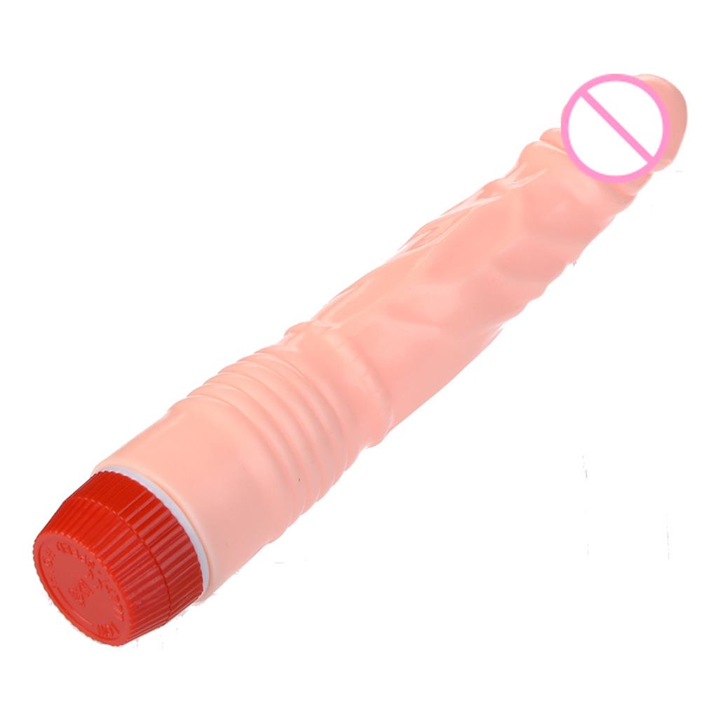 Women Adult Sex Toy Realistic Dildo Flexible Penis Textured Shaft Product