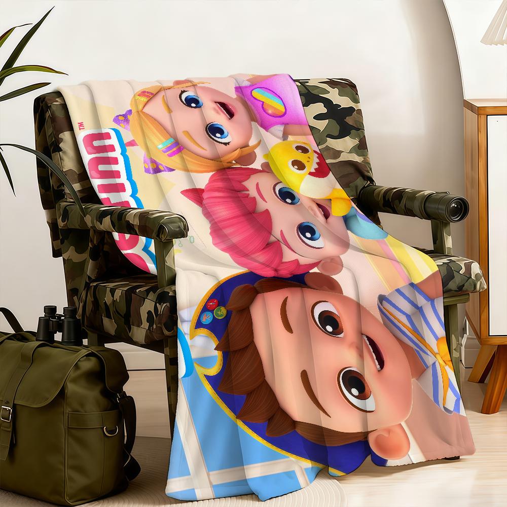Coperta Carina Morbida Calda Pelosa Plaid Super Giocattoli per Bambini Letto B-BebefinnS-ES Divano Auto dei Cartoni Animati Culla