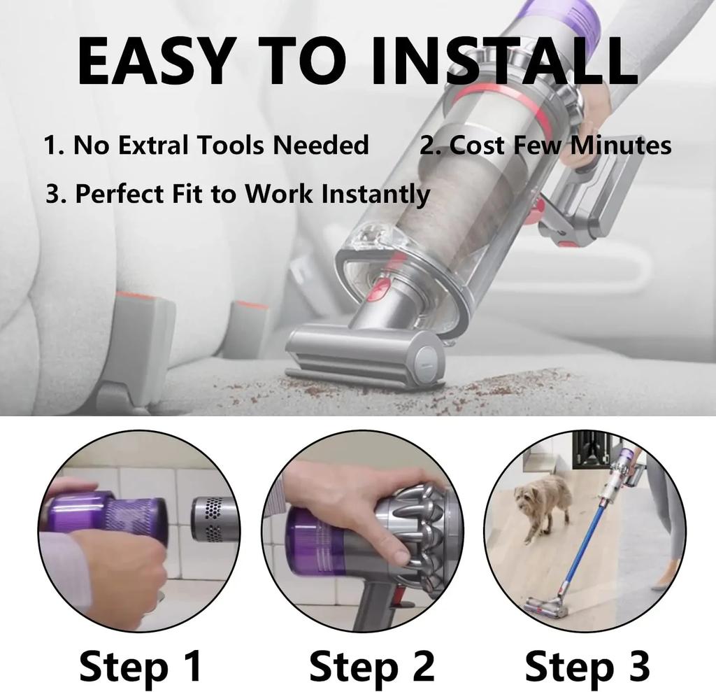 Post-Filter Spare for Dyson V11 Torque Drive V11 Animal V15 Detect Vacuum Cleaner Spare Parts Hepa Post Filter Vacuum Filters