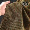 Tessuto Jacquard Creativo Stile Nazionale per Capispalla Borsa Abbigliamento Moda Designer Cucito Fai da Te Tessuto con Texture Intrecciata Spiga di Grano 3D