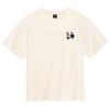 OKSTAR Cool Cotton Oversized Mini Me Friends Brodog Embroidered Short Sleeve T-Shirt