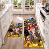 One Piece Flannel Kitchen Floor Mat – Non-Slip, Absorbent and Easy to Clean Suitable for Kitchens, Entryways Bedroomsand Bathrooms