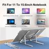 Portable Laptop Stand Aluminum  Notebook Laptop Lifting Bracket Support Macbook Air Pro Holder Accessories Foldable Lap Top Base