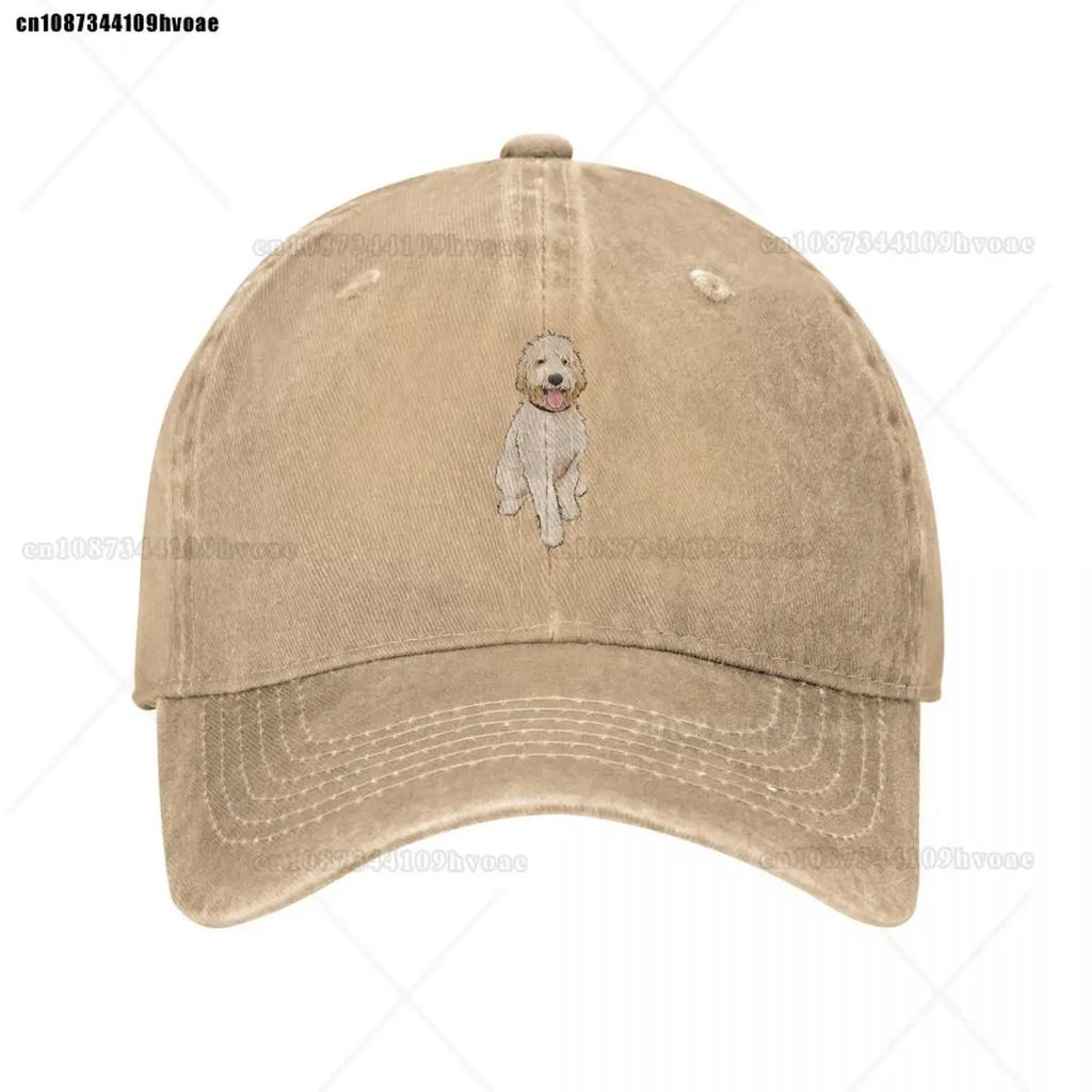 Golden Doodle Baseball Cap for Unisex Original Mesh Baseballs Caps Funny Adjustable Summer Dad Gift