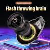 Portable Electromagnetic Flash Strike Cube Carbon Body Aluminum Gear Stainless Steel Ball Bearings Baitcasting Fishing Reel Casting Reel Lure Reel