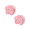62KD 2 Piece Artificial Flower Curtain Tiebacks Metal Spring Clips for Window Drapes Drapery Holdbacks Clamps Room Decoration