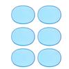 6Pcs/Sheet Silicone Drum Mute Pad Instrument Accessories Stickers Snare Drum Muffler Reusable Tone Control
