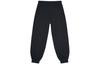 Converse Knitted Sweatpants Women's Black Moderate Cuffed Pants 10026156-A01
