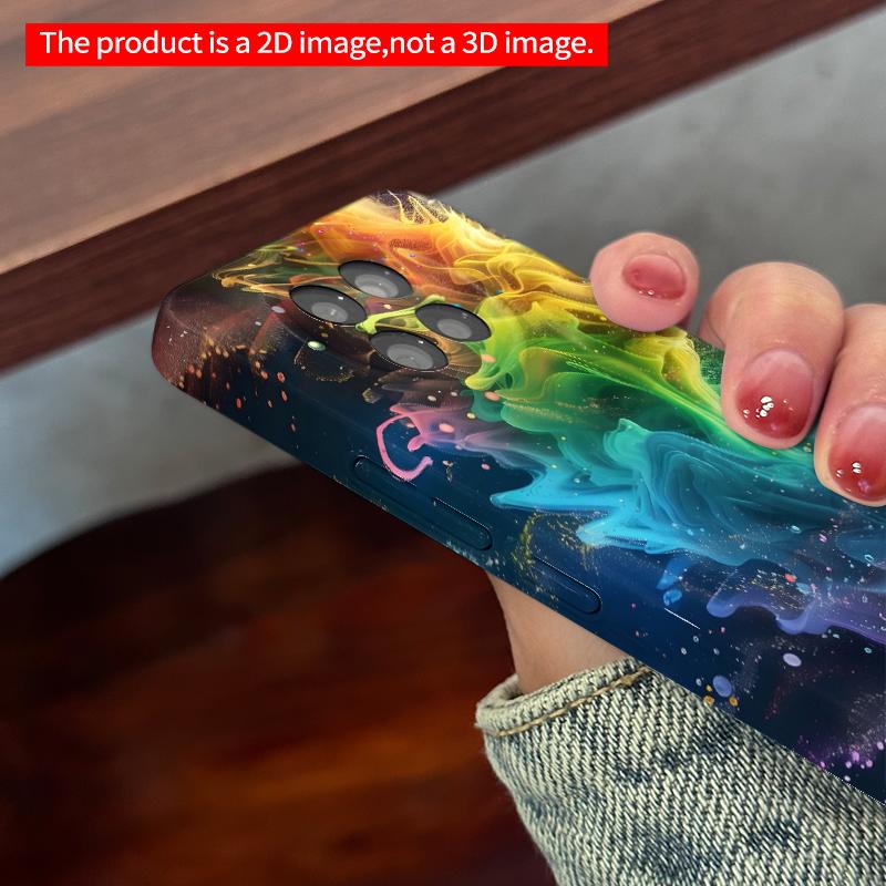 2DFlat Xiaomi Redmi phone case**Vibrant Abstract Art Design**suitable for Redmi Note 11 12 13 14 A3 K80 15 17 Ultra