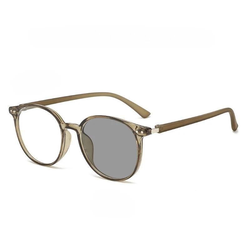 

2026 Новые Модные Персонализированные Фотохромные Женские Очки для Чтения Ретро Нейтральные Премиальное Качество Антисиние Очки 0