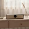 Jewelry Box with Hinged Lid Small Wooden Box with Hinged Lid Tabletop Organizer Decorative Modern for Vanity, Dresser