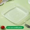 Jin Wuyuan Disposable Transparent Square Plastic Plates