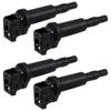 Ignition Coils 0221504467 & 0221504470 for BMW, MINI, & Peugeot - Set of 4