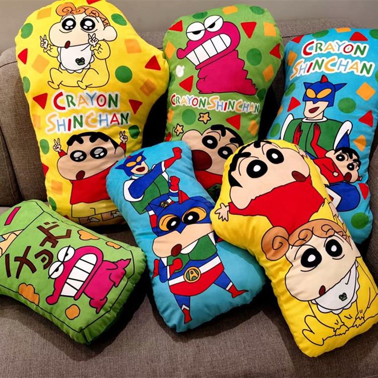 Shin Crayon Chan Themed Plush Pillow Sofa Backrest Room Decoration Holiday Gift