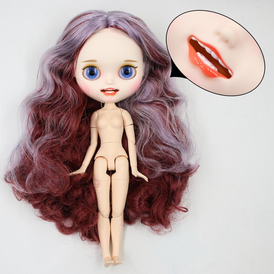 ICY DBS Blyth Doll 1/6 Toy Joint Body Smiling Face Custom Doll 30cm Bjd Girl Toy