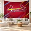 St. Louis Cardinals Wall Tapestry, Soft Fabric Wall Hanging, Decorative Backdrop For Bedroom Home Wall Art