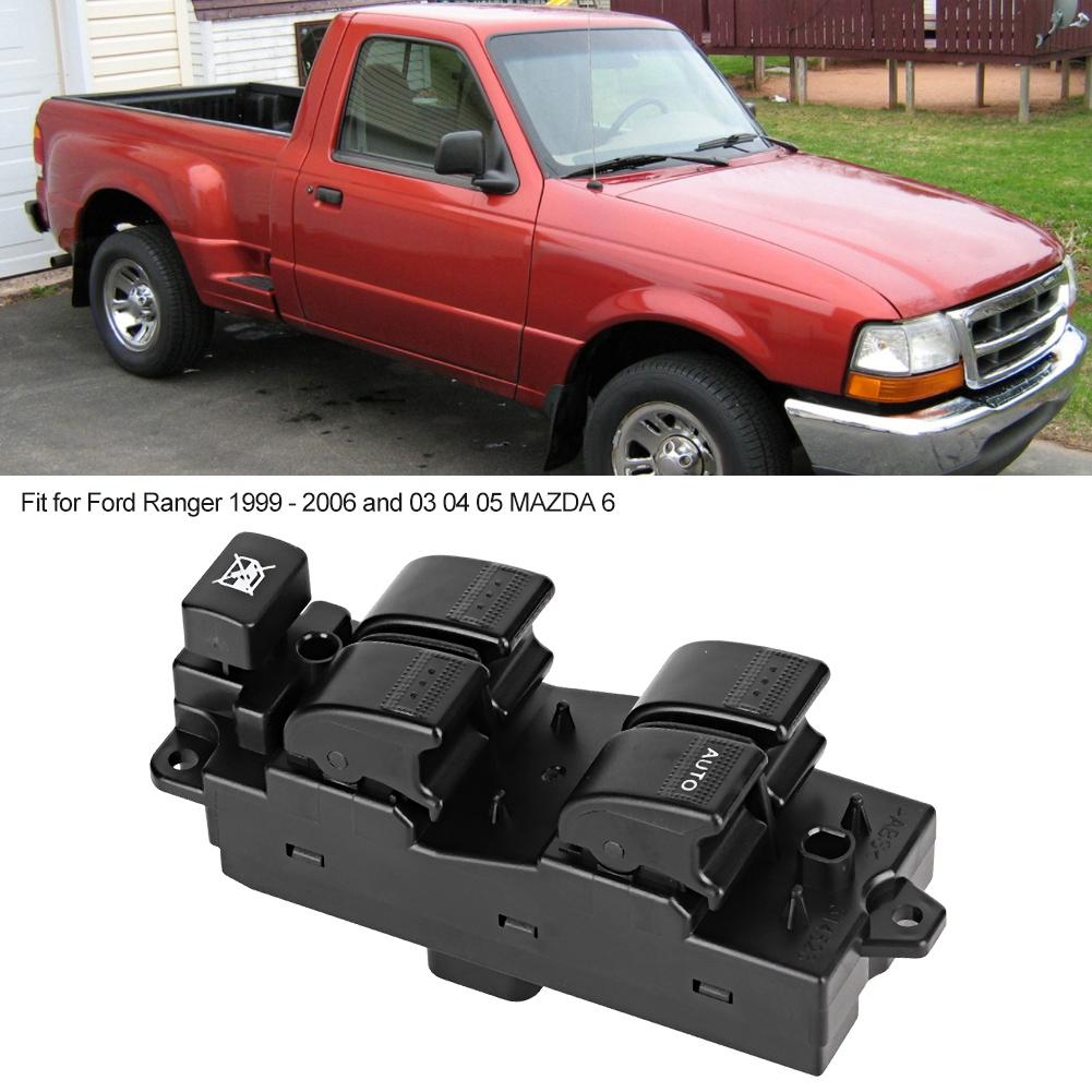 Right Driver Side Car Power Window Lifter Master Switch Fit for Ford Ranger Mazda 6