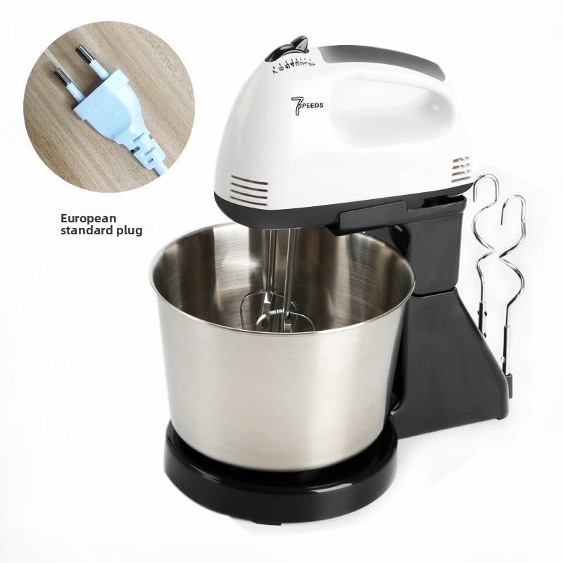 7-Gang Automatischer Elektrischer Standmixer Lebensmittelmixer Teigkneter Mit Rührschüssel Für Das Backen Zu Hause