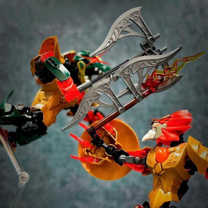 NEU 2in1 CHIMA Bausteine Chi Krokodil Phönix Stamm MOC Set Krieger Anime Actionfiguren Soldat Roboter Spielzeug Für Jungen Geschenk