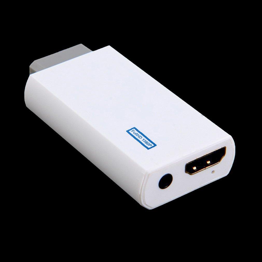 1080P Wii2 HDMI-compatible Converter Wii to HDMI-compatible Adapter Full HD 3.5mm Audio for PC HDTV Monitor Display Dropshipping