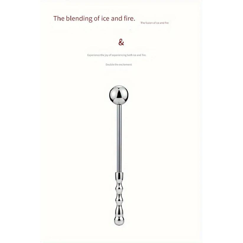 Male Stainless Steel Anal Plug Butt Beads G Spot Wand Male Prostate Massage Stick Double Dildo Vagina Sex Toy Anal Dildo