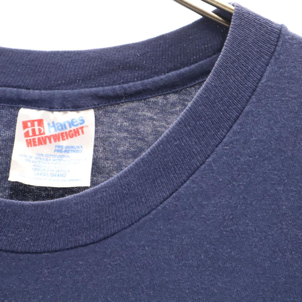 HANES 90s Old USA Made Superman Logo Short Sleeve T-shirt L Single Stitch Men's Used