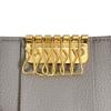 Prada Vittero Grain Leather Safiano Key Holder  Leather Gurege Women 1PG222 Used