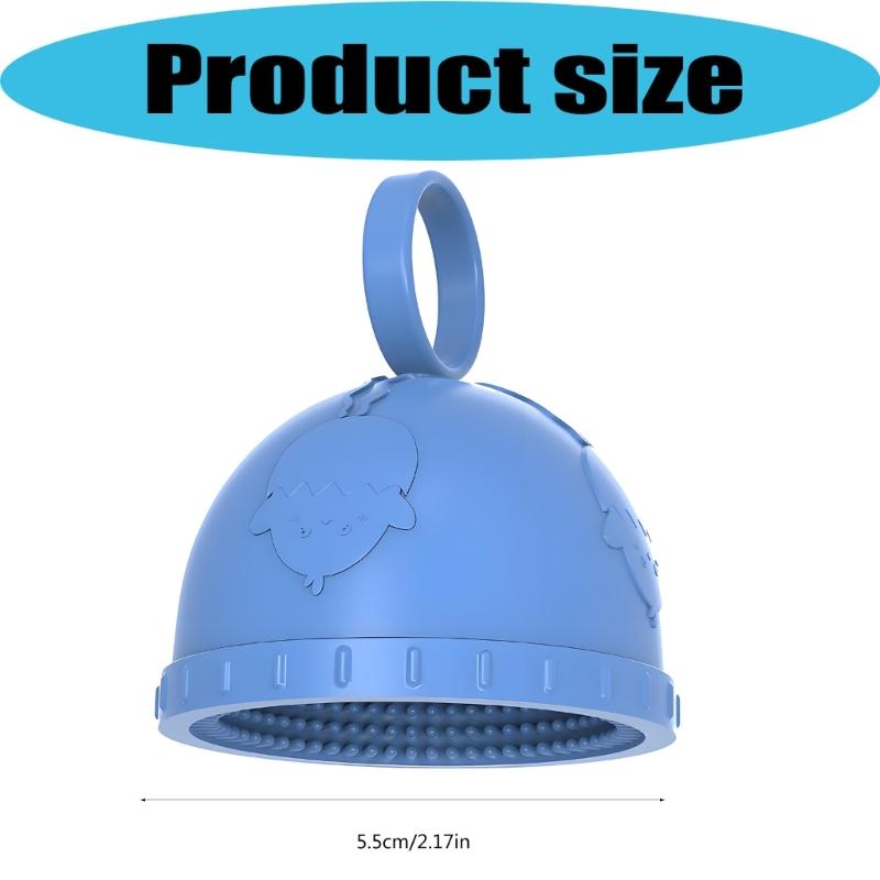 Soft Bristles Silicone Eggs Brush Dishwasher Safe Design Recyclable Eggs Scourer Ideal For Eggs And Delicate Food