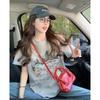 Fashionable, Casual, Versatile, Cute Cartoon Character Printed Loose Short Sleeved T-shirt