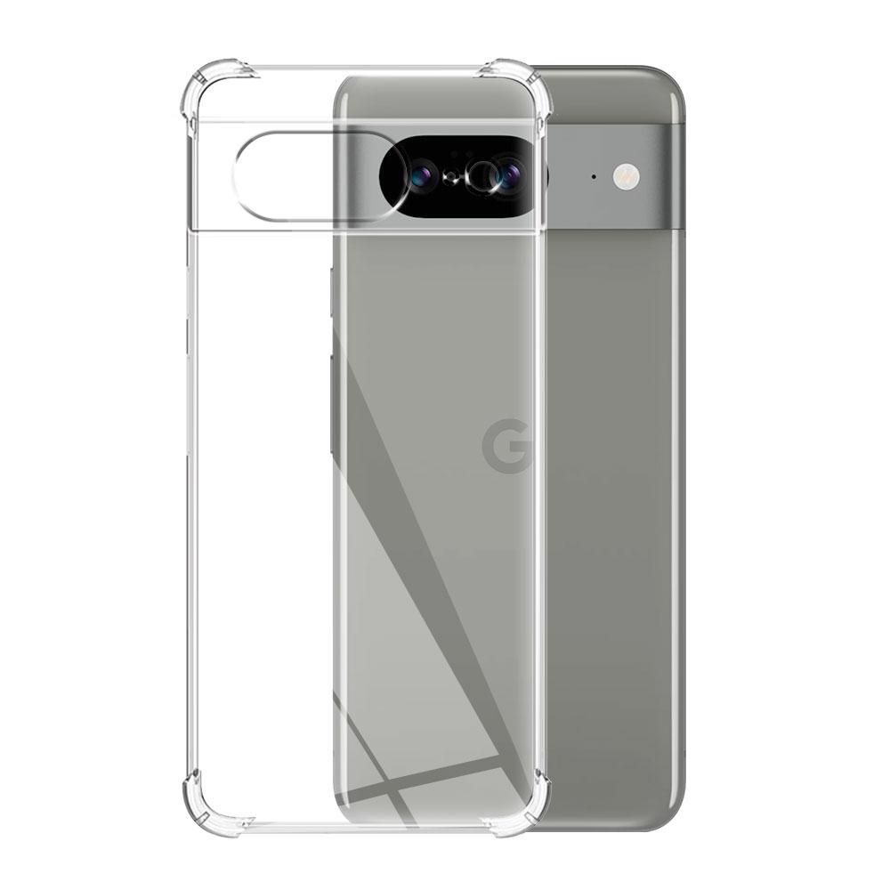 Clear Shockproof Airbag TPU Case For Google Pixel 8 Pro 8A Cover Soft Silicone Phone Case For Pixel 8 8a Transparent Capa Fundas