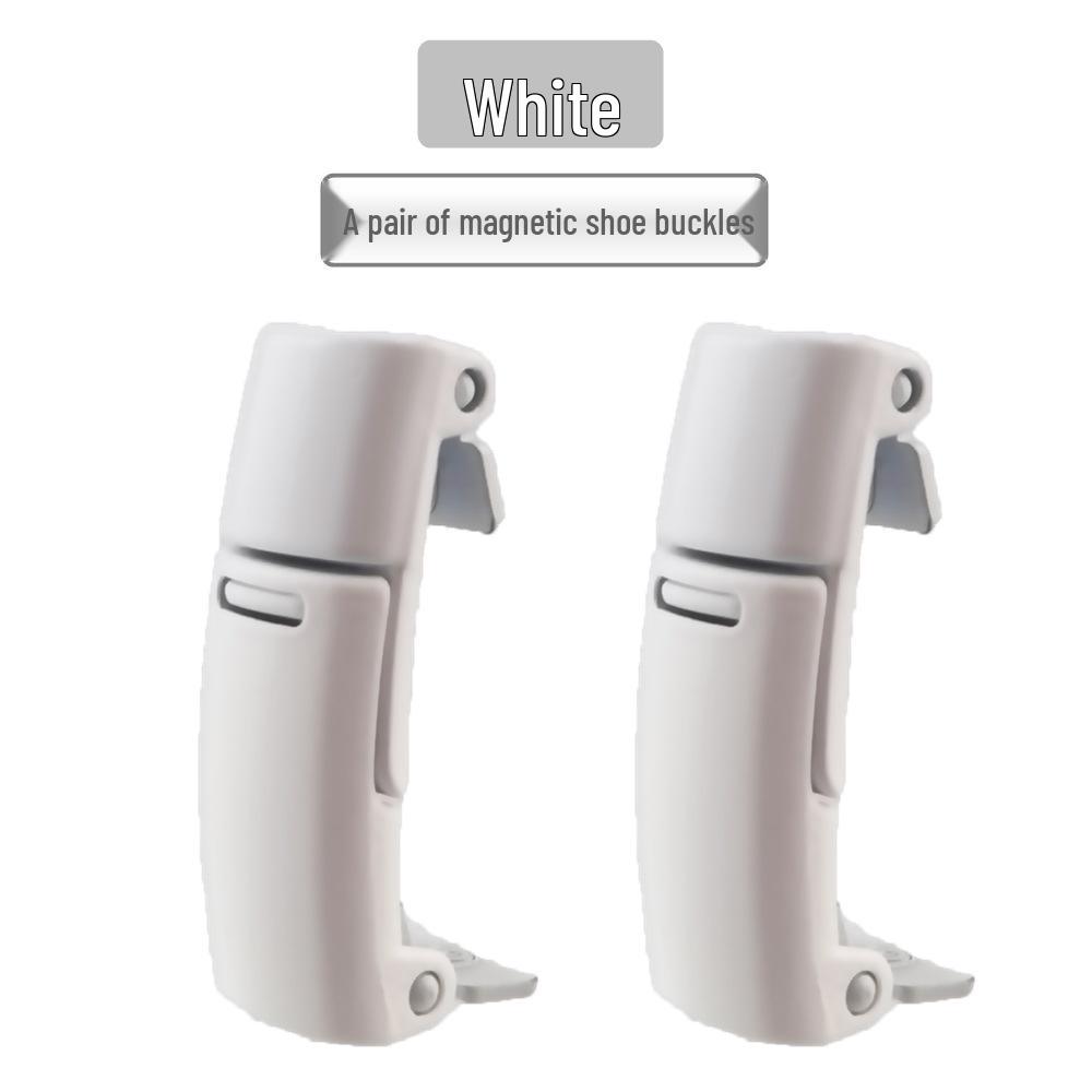 Colorful Magnetic No-Tie Elastic Shoelaces - Creative Metal Buckle Accessory