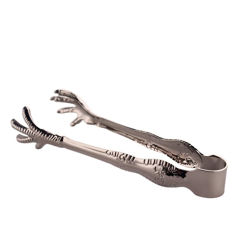

Сервировочные щипцы из нержавеющей стали в форме когтя, щипцы для льда для ведерка для льда, забавные щипцы для сахара для кофе, чая, бара, кухни