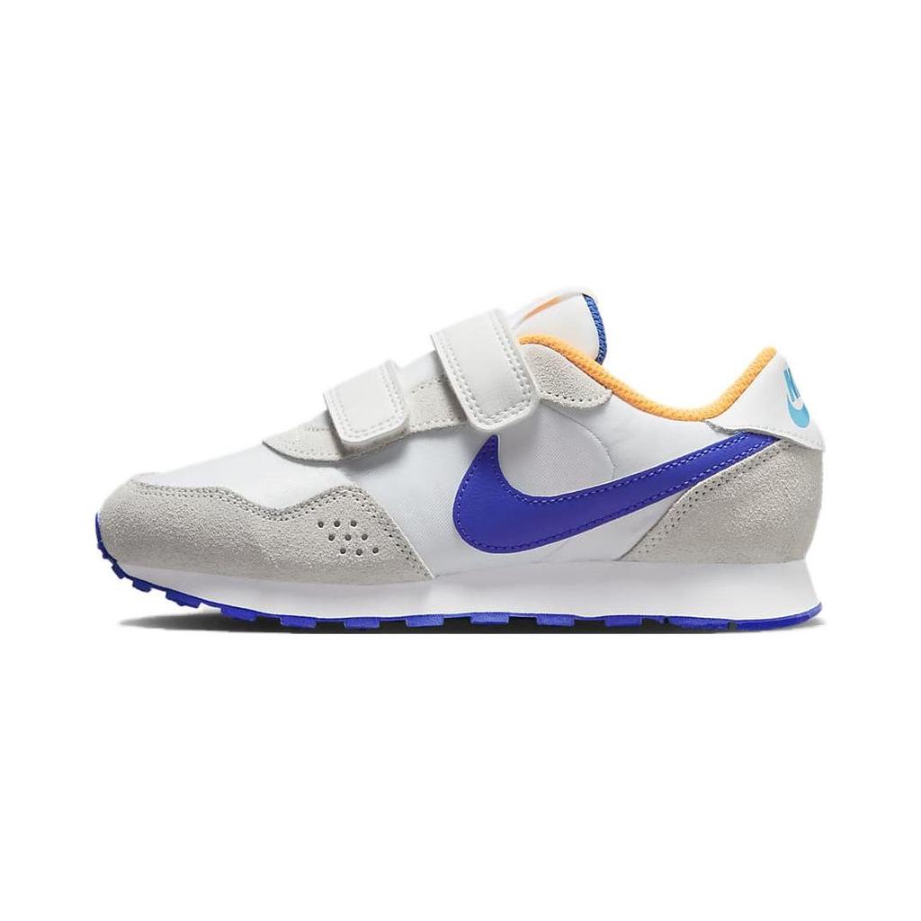Nike MD Valiant PS Slip Resistant Cushioning Abrasion Resistant Low top Running Shoes White Blue Kids' CN8559-110